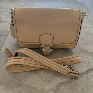 Soft Tabby Coach Bag in Cream